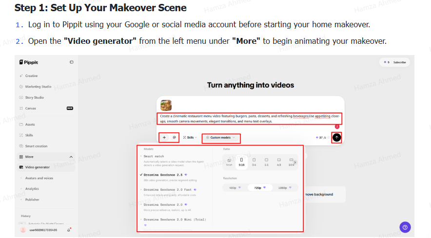 Additional home decor makeover visual
